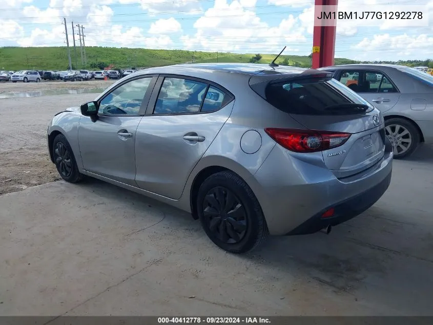 JM1BM1J77G1292278 2016 Mazda Mazda3 I Sport