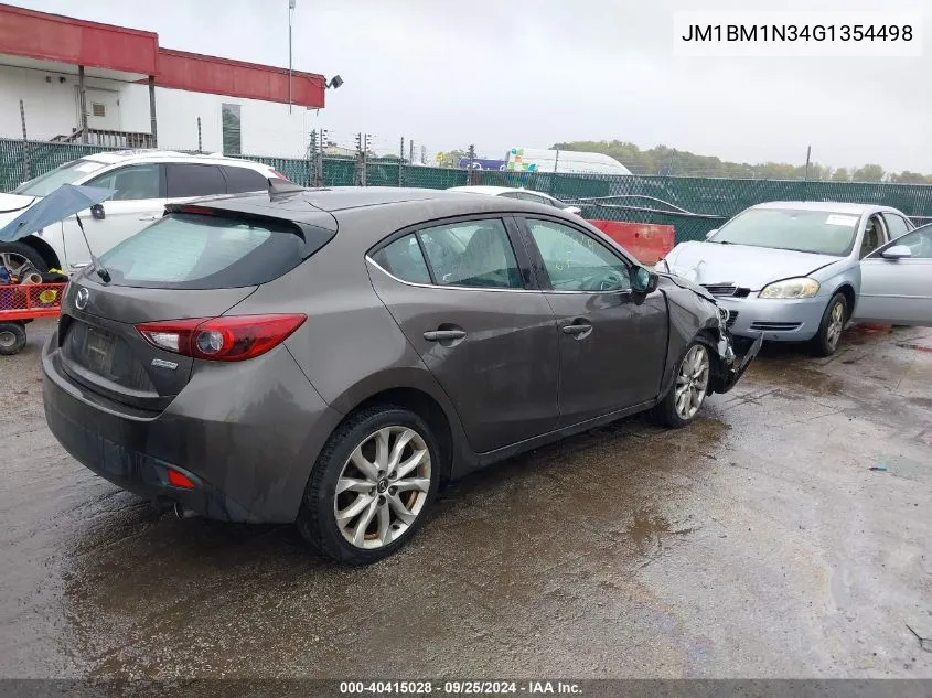 JM1BM1N34G1354498 2016 Mazda Mazda3 S Grand Touring