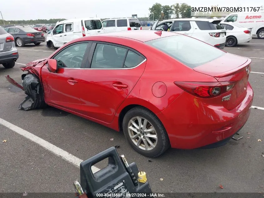 2016 Mazda Mazda3 I Touring VIN: 3MZBM1W78GM311767 Lot: 40435587