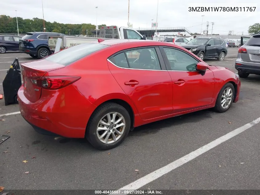 2016 Mazda Mazda3 I Touring VIN: 3MZBM1W78GM311767 Lot: 40435587