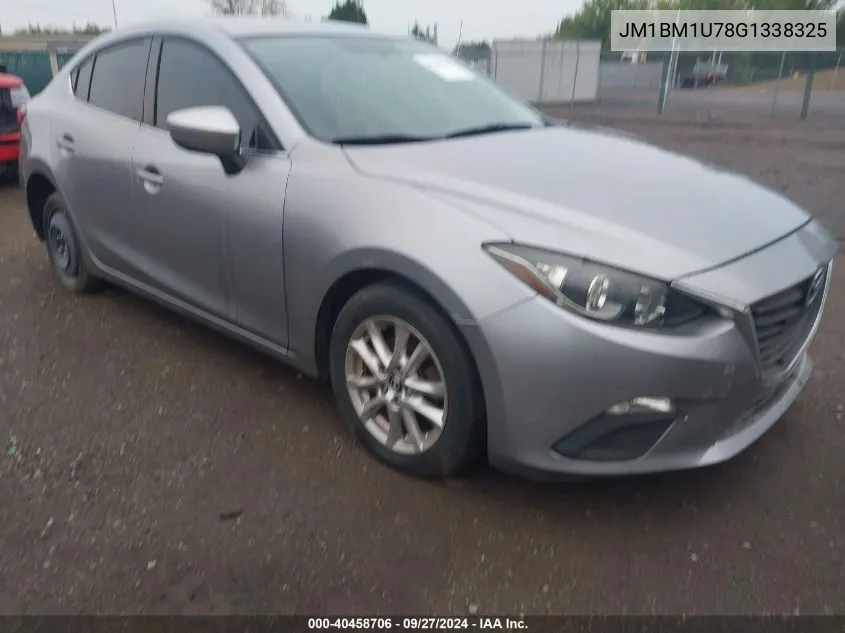 JM1BM1U78G1338325 2016 Mazda Mazda3 I Sport