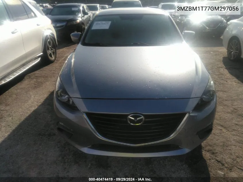 2016 Mazda 3 Sport VIN: 3MZBM1T77GM297056 Lot: 40474419