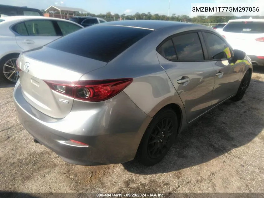 2016 Mazda 3 Sport VIN: 3MZBM1T77GM297056 Lot: 40474419