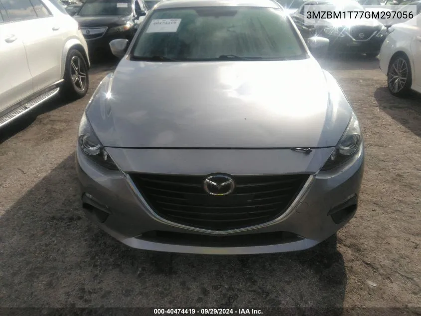 2016 Mazda 3 Sport VIN: 3MZBM1T77GM297056 Lot: 40474419