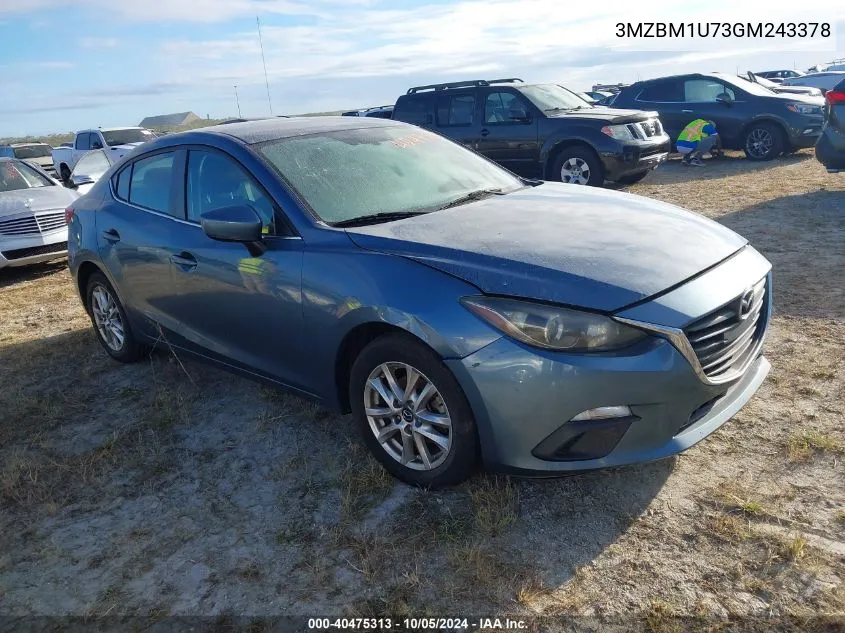 3MZBM1U73GM243378 2016 Mazda Mazda3