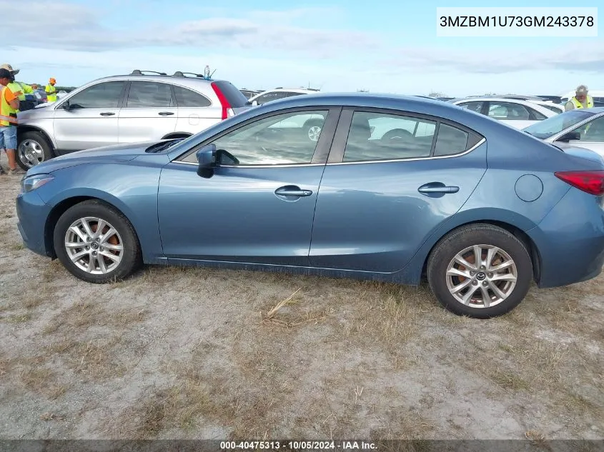 3MZBM1U73GM243378 2016 Mazda Mazda3