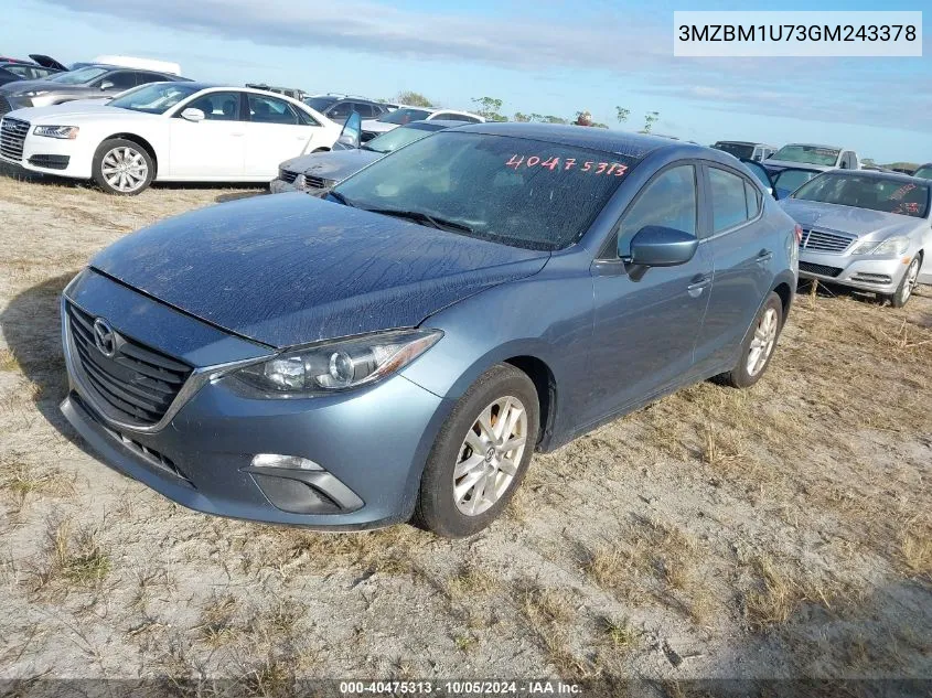 3MZBM1U73GM243378 2016 Mazda Mazda3