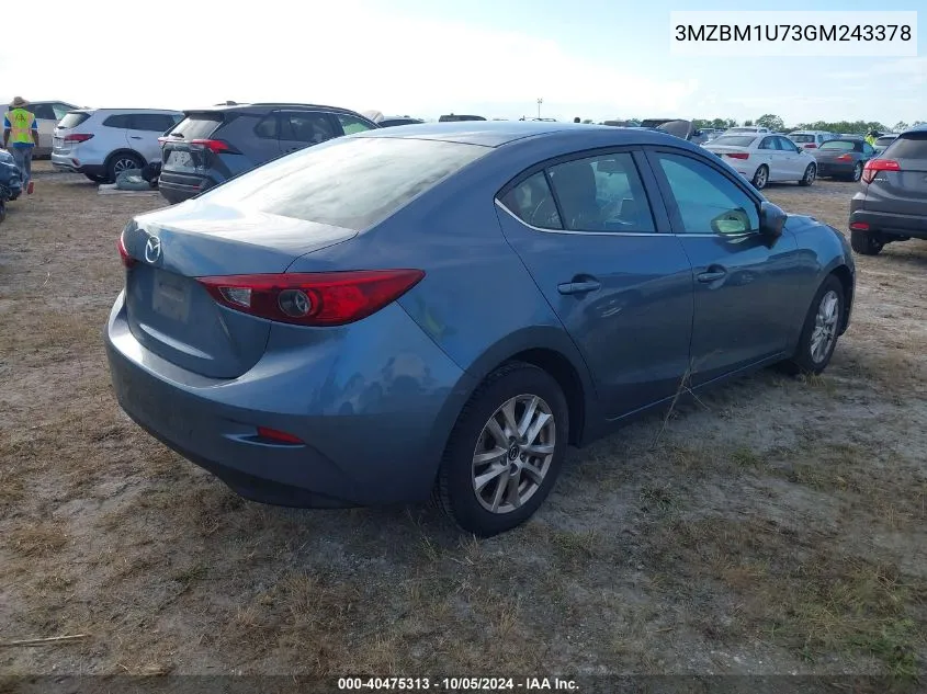 3MZBM1U73GM243378 2016 Mazda Mazda3