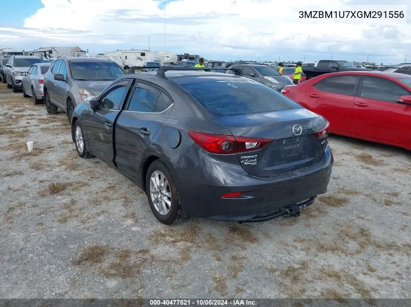 2016 Mazda 3 Sport VIN: 3MZBM1U7XGM291556 Lot: 40477521