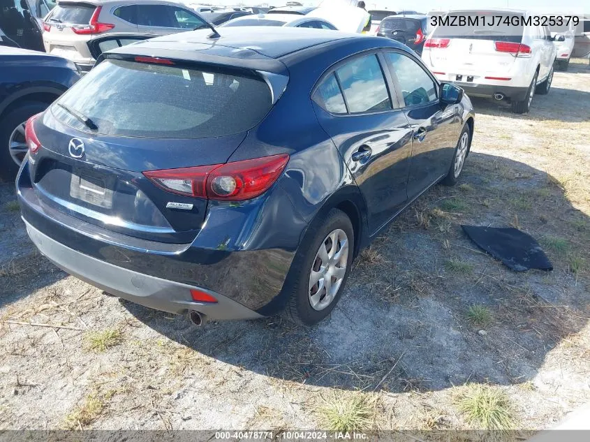 2016 Mazda Mazda3 I Sport VIN: 3MZBM1J74GM325379 Lot: 40478771