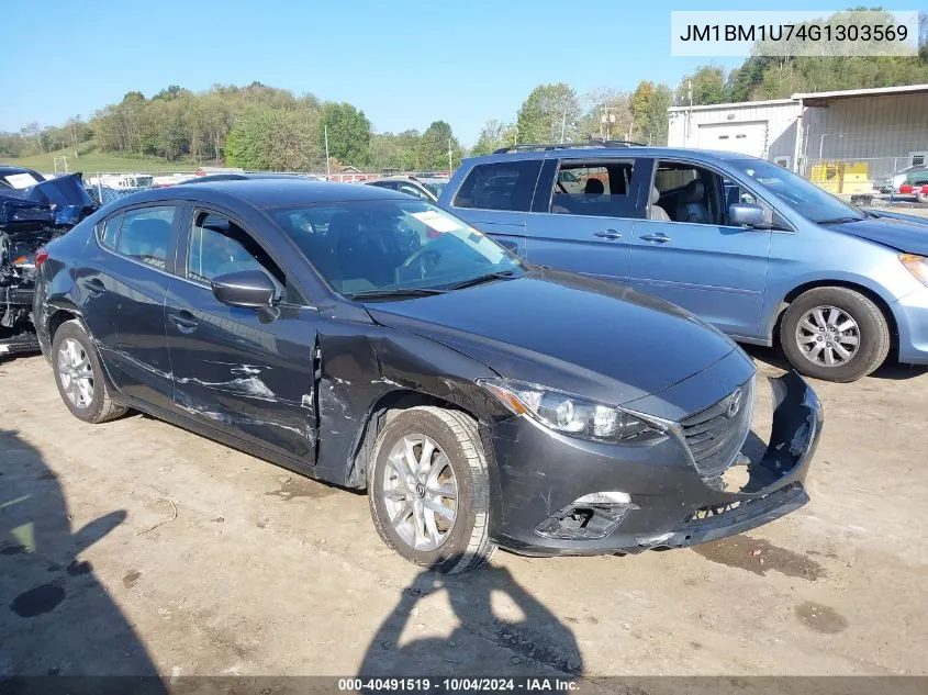 2016 Mazda Mazda3 I Sport VIN: JM1BM1U74G1303569 Lot: 40491519