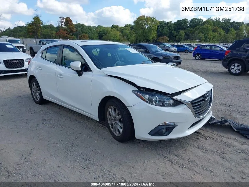 3MZBM1L71GM251738 2016 Mazda Mazda3 I Touring