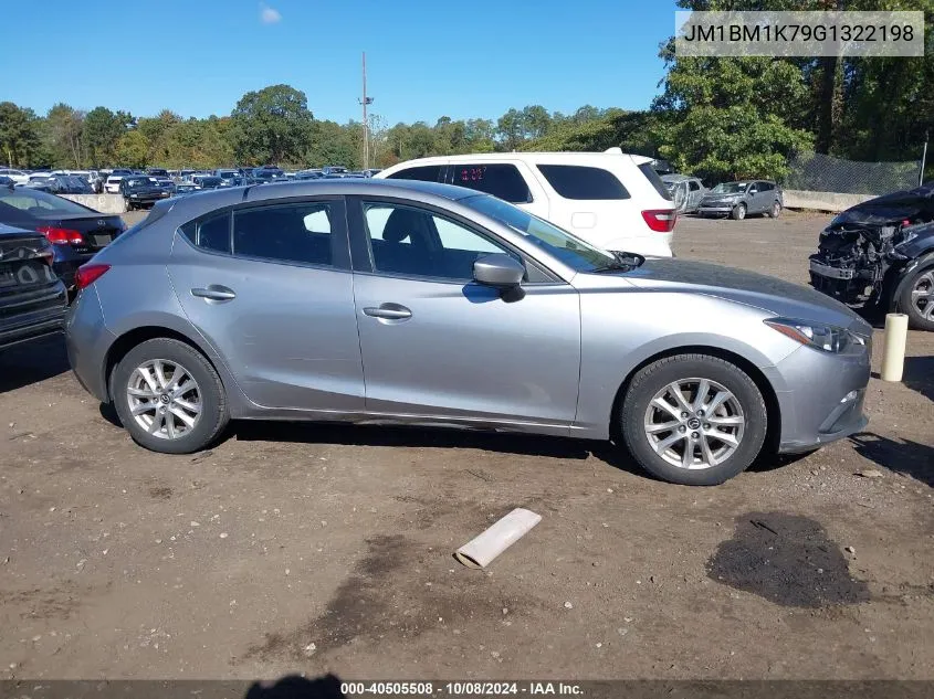 2016 Mazda Mazda3 I Sport VIN: JM1BM1K79G1322198 Lot: 40505508