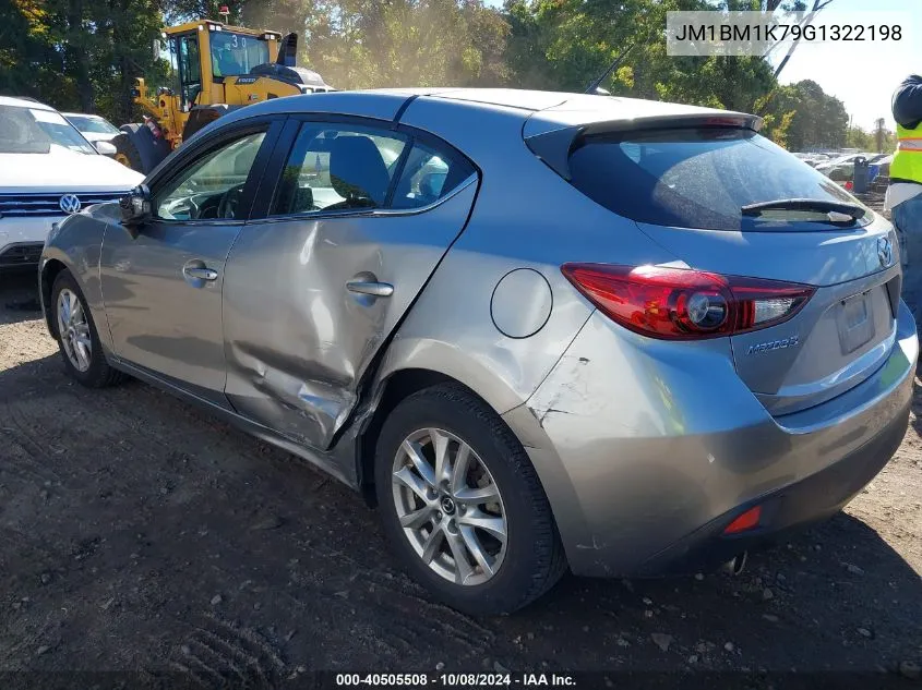 JM1BM1K79G1322198 2016 Mazda Mazda3 I Sport