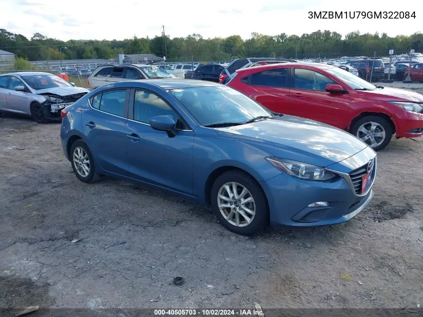 2016 Mazda Mazda3 I Sport VIN: 3MZBM1U79GM322084 Lot: 40505703