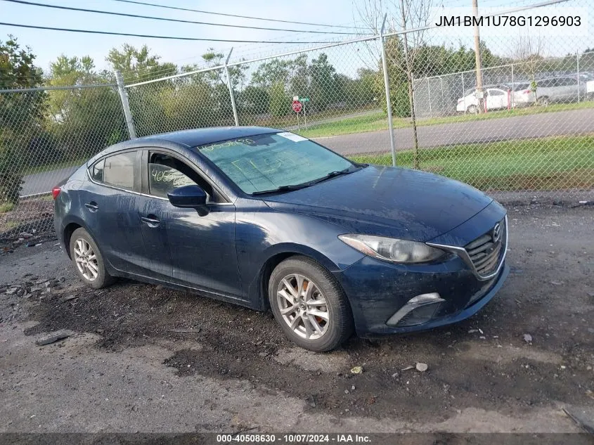 2016 Mazda 3 Sport VIN: JM1BM1U78G1296903 Lot: 40508630