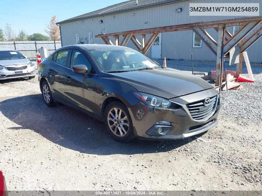 2016 Mazda Mazda3 I Touring VIN: 3MZBM1W71GM254859 Lot: 40513427