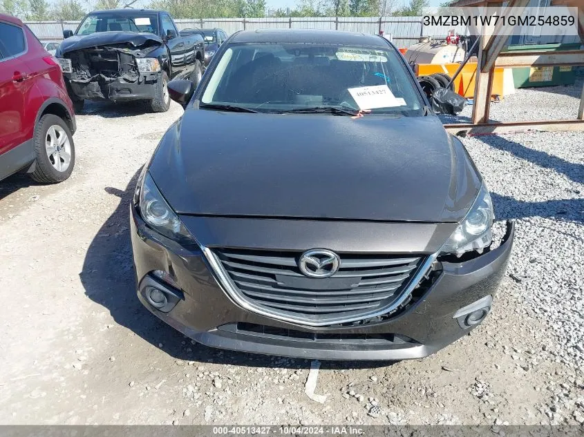 2016 Mazda Mazda3 I Touring VIN: 3MZBM1W71GM254859 Lot: 40513427