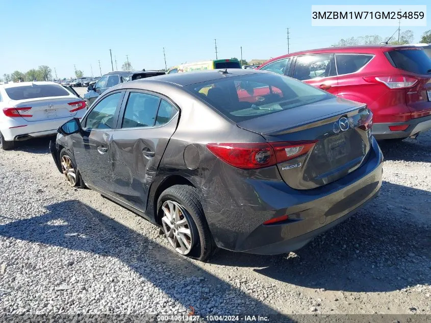 2016 Mazda Mazda3 I Touring VIN: 3MZBM1W71GM254859 Lot: 40513427