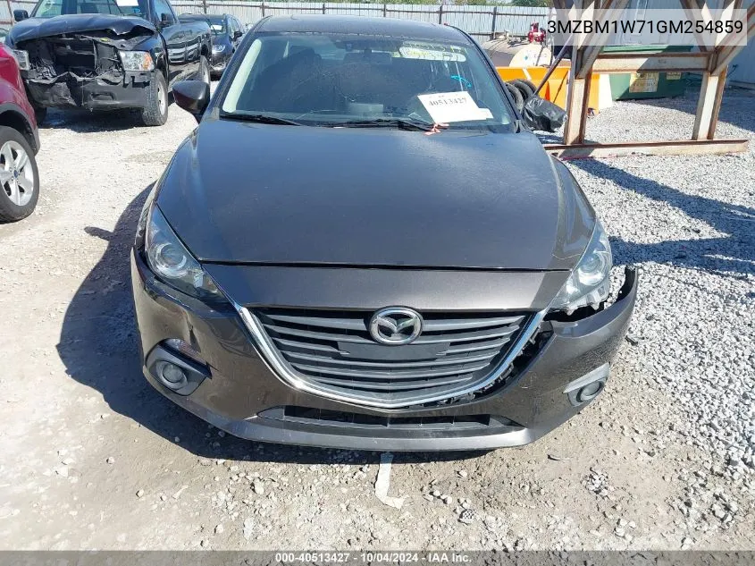 2016 Mazda Mazda3 I Touring VIN: 3MZBM1W71GM254859 Lot: 40513427