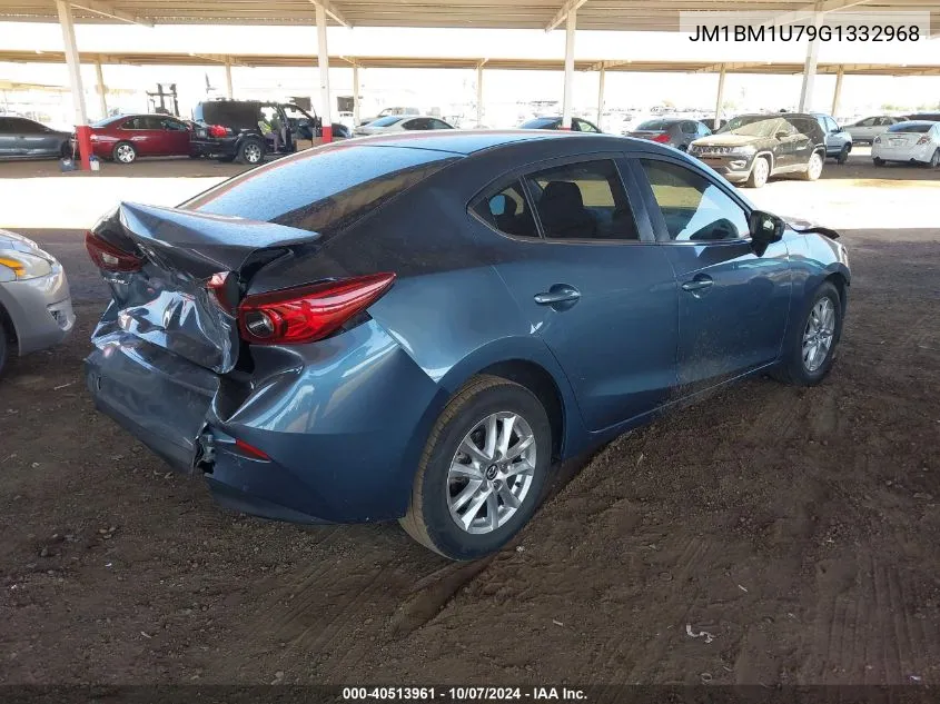 2016 Mazda 3 Sport VIN: JM1BM1U79G1332968 Lot: 40513961