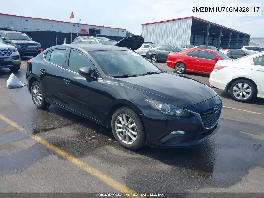 2016 Mazda Mazda3 I Sport VIN: 3MZBM1U76GM328117 Lot: 40529353