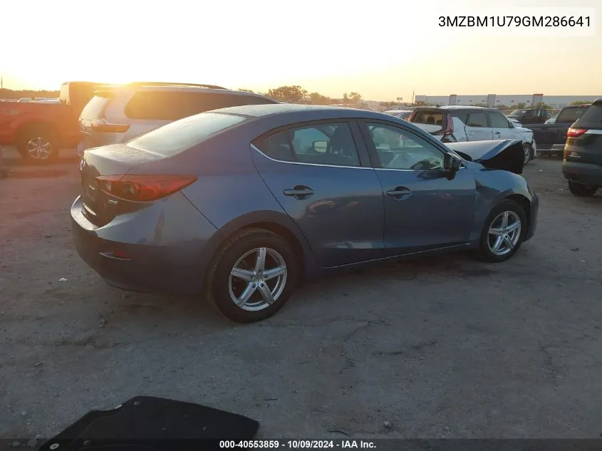 2016 Mazda 3 Sport VIN: 3MZBM1U79GM286641 Lot: 40553859