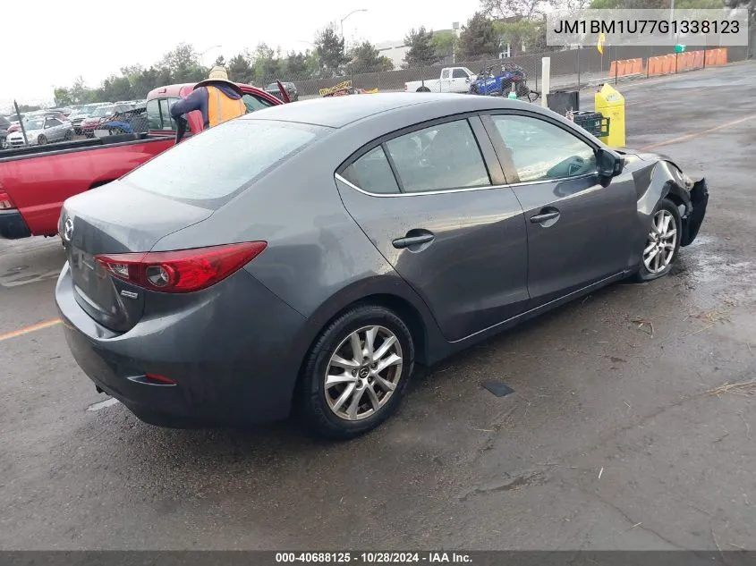 2016 Mazda Mazda3 I Sport VIN: JM1BM1U77G1338123 Lot: 40688125