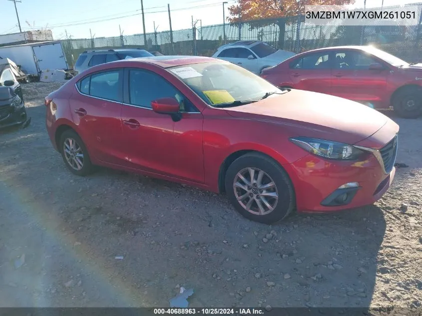 2016 Mazda Mazda3 I Touring VIN: 3MZBM1W7XGM261051 Lot: 40688963