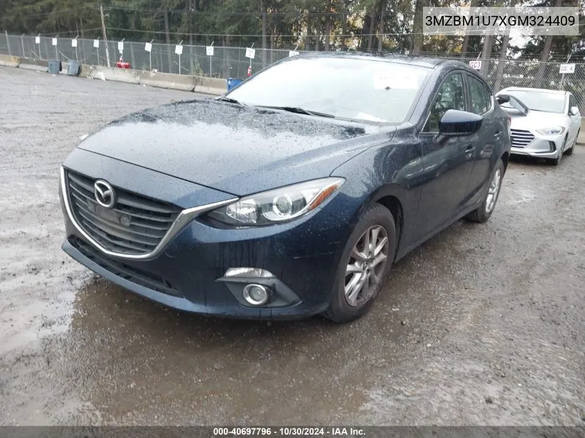 2016 Mazda Mazda3 I Sport VIN: 3MZBM1U7XGM324409 Lot: 40697796