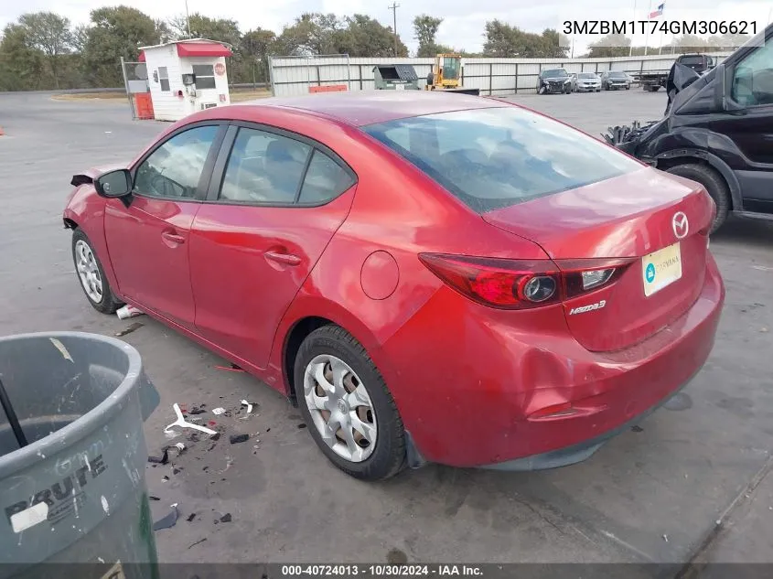 3MZBM1T74GM306621 2016 Mazda Mazda3 I Sport