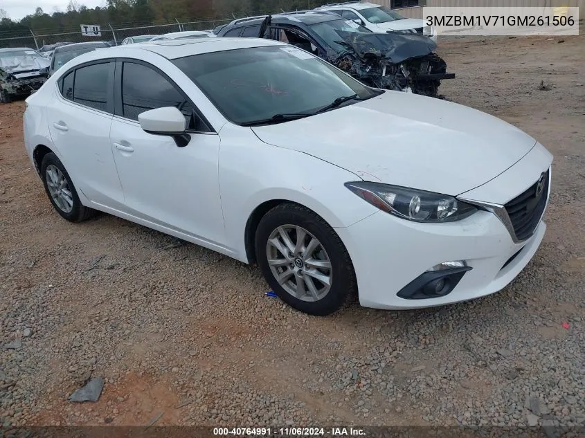 2016 Mazda Mazda3 I Touring VIN: 3MZBM1V71GM261506 Lot: 40764991