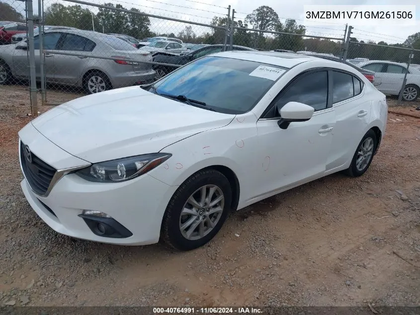 2016 Mazda Mazda3 I Touring VIN: 3MZBM1V71GM261506 Lot: 40764991