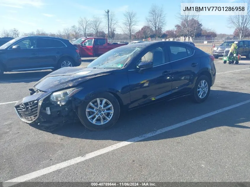 2016 Mazda Mazda3 I Touring VIN: JM1BM1V77G1286958 Lot: 40789644