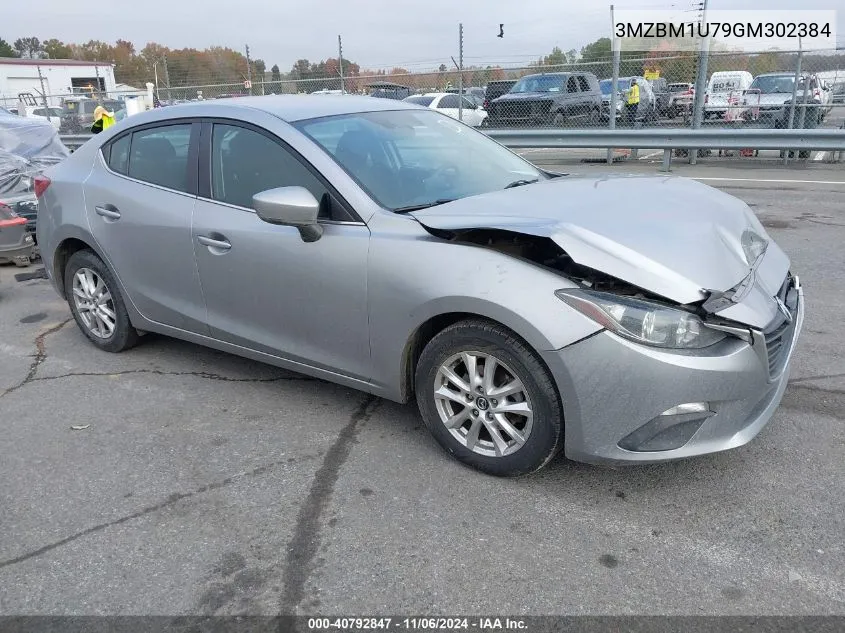 2016 Mazda Mazda3 I Sport VIN: 3MZBM1U79GM302384 Lot: 40792847