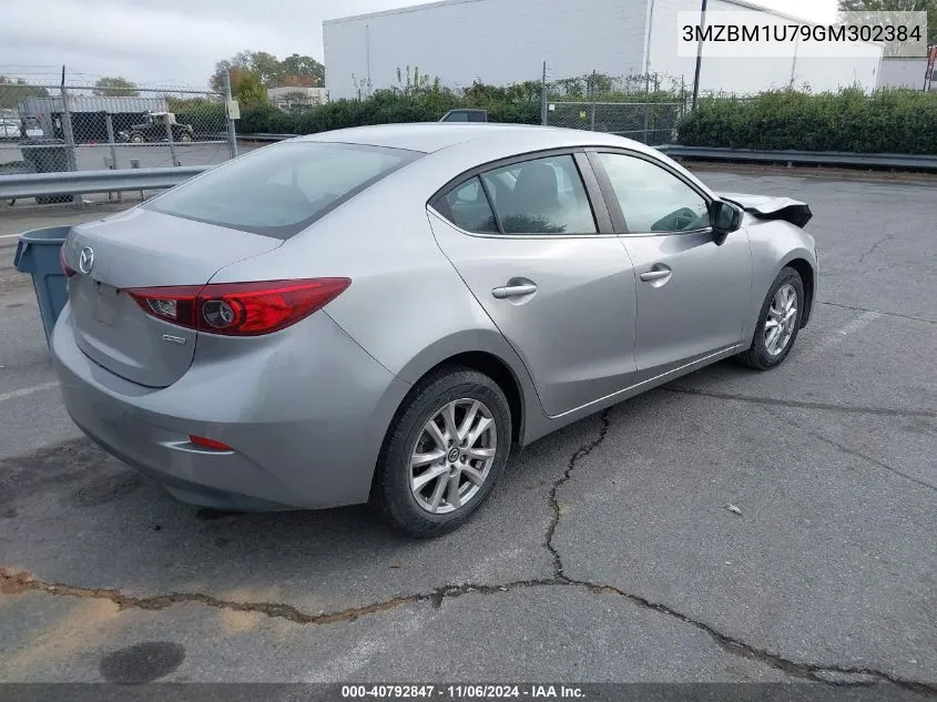 2016 Mazda Mazda3 I Sport VIN: 3MZBM1U79GM302384 Lot: 40792847