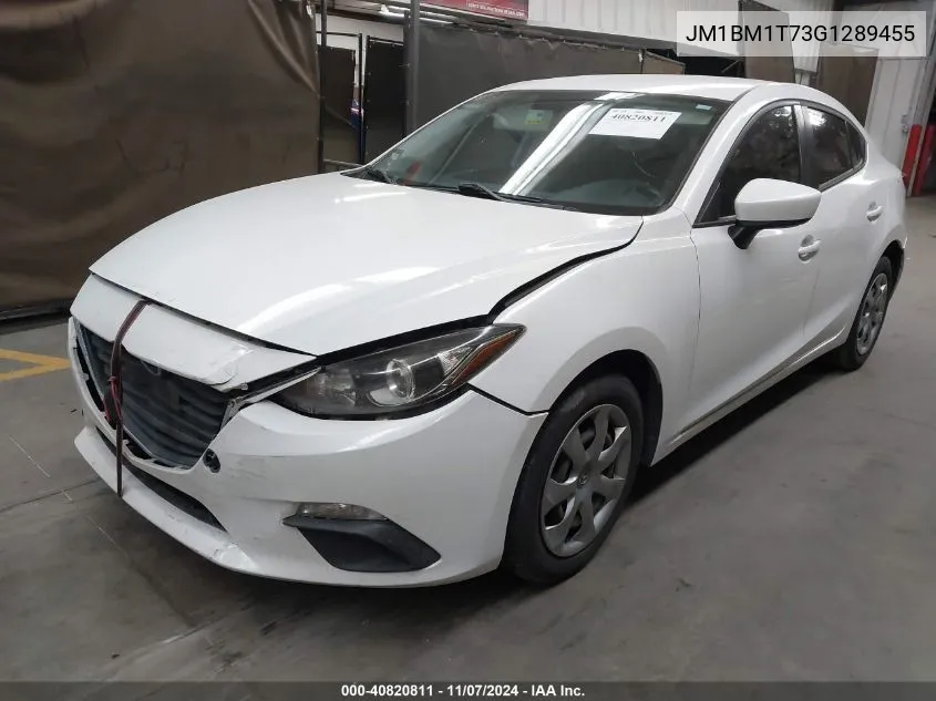 2016 Mazda Mazda3 I Sport VIN: JM1BM1T73G1289455 Lot: 40820811