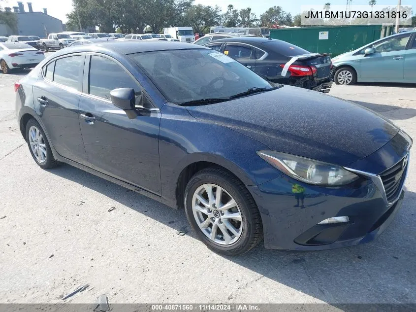 2016 Mazda Mazda3 I Sport VIN: JM1BM1U73G1331816 Lot: 40871560