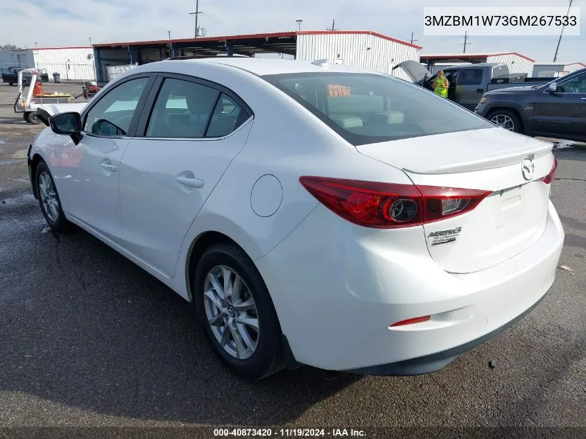 2016 Mazda Mazda3 I Touring VIN: 3MZBM1W73GM267533 Lot: 40873420