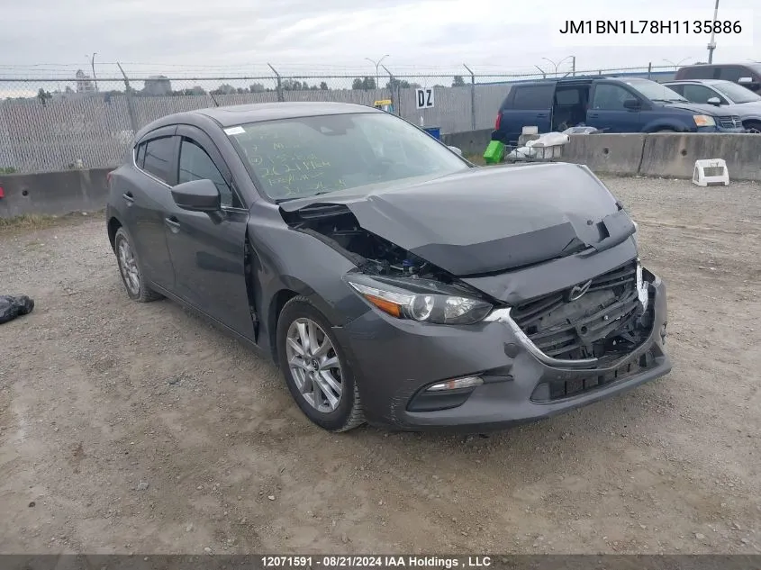 JM1BN1L78H1135886 2017 Mazda Mazda3