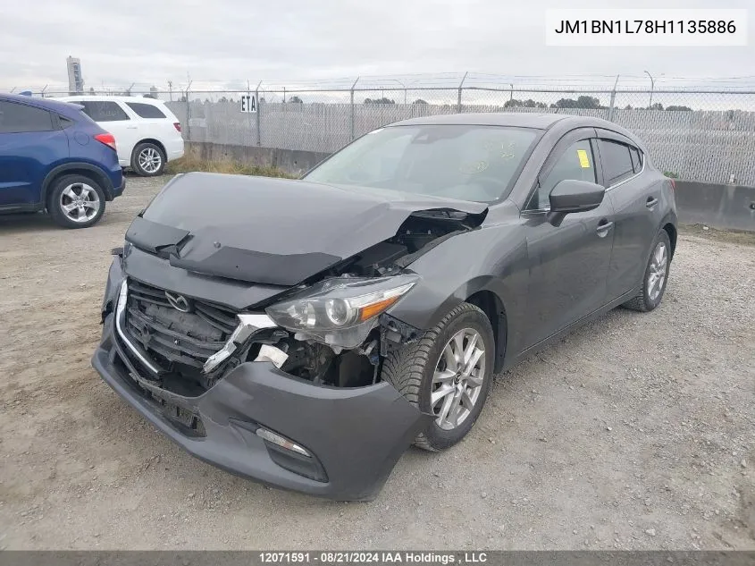 JM1BN1L78H1135886 2017 Mazda Mazda3