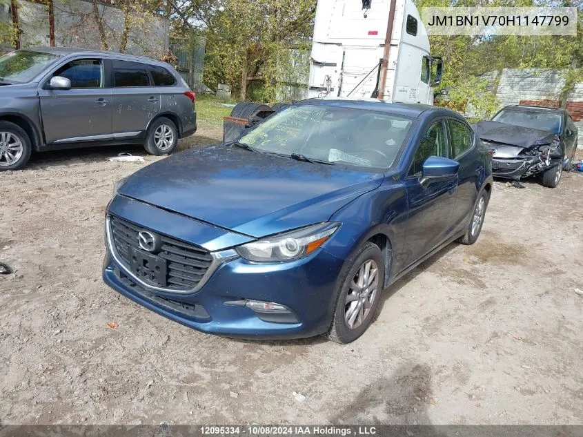 JM1BN1V70H1147799 2017 Mazda Mazda3