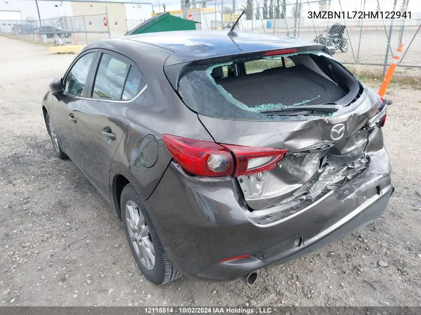 3MZBN1L72HM122941 2017 Mazda Mazda3