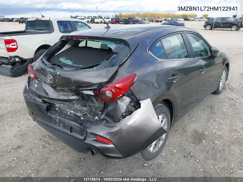 3MZBN1L72HM122941 2017 Mazda Mazda3