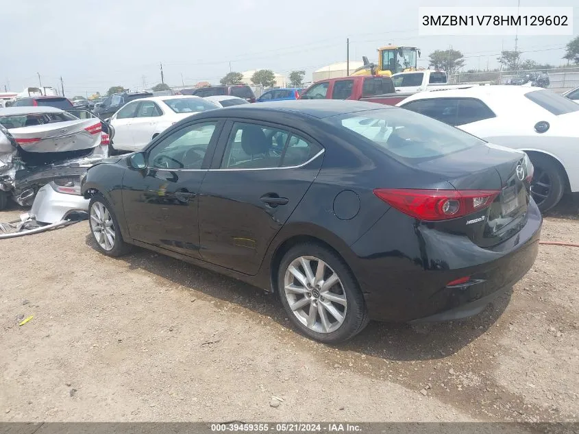 3MZBN1V78HM129602 2017 Mazda Mazda3 Touring