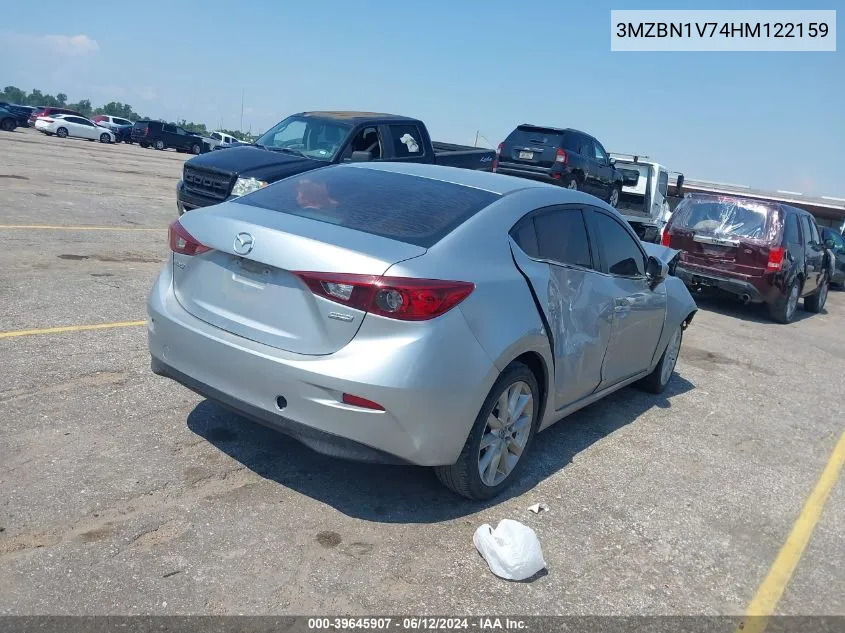 2017 Mazda Mazda3 Touring VIN: 3MZBN1V74HM122159 Lot: 39645907