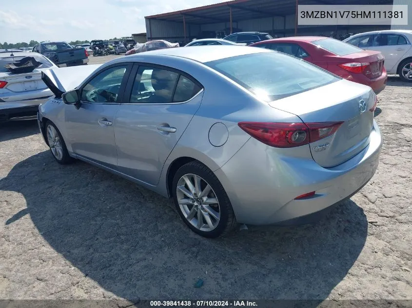 3MZBN1V75HM111381 2017 Mazda Mazda3 Touring