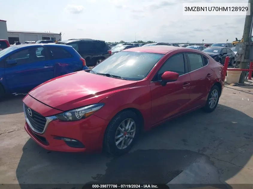 3MZBN1U70HM128929 2017 Mazda Mazda3 Sport