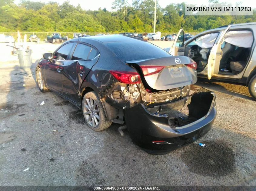 2017 Mazda Mazda3 Touring VIN: 3MZBN1V75HM111283 Lot: 39964983