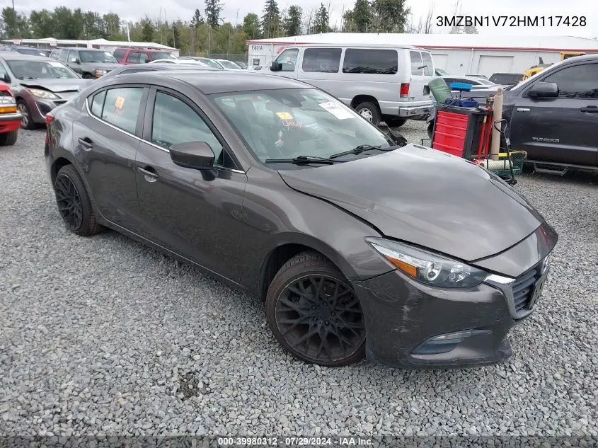 3MZBN1V72HM117428 2017 Mazda 3 Touring